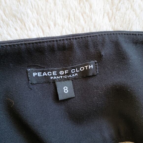 Peace Of Cloth High Rise Straight Leg Black Pants - Picture 4 of 5